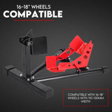 Darrahopens Tools > Power Tools Heavy Duty Motorcycle Motorbike Stand Front Wheel Chock Trailer Transport