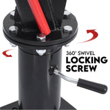 Darrahopens Tools > Power Tools Hydraulic Crane 900kg Pickup Swivel Ute Truck Trailer Lift Hoist Winch Haul