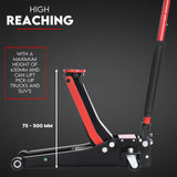 Darrahopens Tools > Power Tools Hydraulic Floor Jack 3T Trolley Low Profile Car Track Quick Lifting 75-500mm