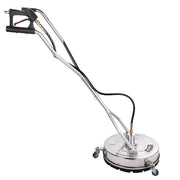 Darrahopens Tools > Power Tools Jet-USA 18" Stainless Steel Pressure Washer Surface Cleaner with Yoke Handlebar, 3/8" Fitting, For Concrete Driveway Patio Floor