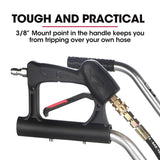 Darrahopens Tools > Power Tools Jet-USA 21" Stainless Steel Pressure Washer Surface Cleaner with Yoke Handlebar, 3/8" Fitting, For Concrete Driveway Patio Floor