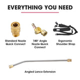 Darrahopens Tools > Power Tools Jet-USA 4000PSI 5.5M Long Telescopic Universal Pressure Washer Cleaner Pole Wand Extension Lance