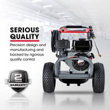 Darrahopens Tools > Power Tools Jet-USA 7HP 4800PSI Petrol High Pressure Washer 4-Stroke Engine Gun Water Cleaner Gurney 9M Hose