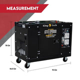 Darrahopens Tools > Power Tools KINGTECH 8.4kW Max 6kW Rated Diesel Generator Single Phase