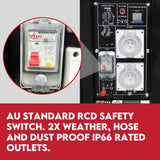 Darrahopens Tools > Power Tools KINGTECH 8.4kW Max 6kW Rated Diesel Generator Single Phase