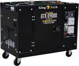 Darrahopens Tools > Power Tools KINGTECH 8.4kW Max 6kW Rated Diesel Generator Single Phase