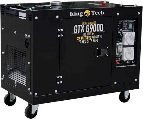 Darrahopens Tools > Power Tools KINGTECH 8.4kW Max 6kW Rated Diesel Generator Single Phase