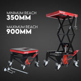 Darrahopens Tools > Power Tools Motorcycle Scissor Lift Stand 135kg Hydraulic Motorbike Lifter Dirt Bike Jack