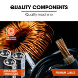 Darrahopens Tools > Power Tools ROSSI 120 Amp Portable Inverter MMA MAG Gasless Lift-Arc Welder