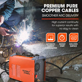 Darrahopens Tools > Power Tools ROSSI 170 Amp Portable Inverter MIG Stick ARC Welder, with Carry Case & Accessories