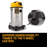 darrahopens Tools > Power Tools UNIMAC 30L Wet and Dry Vacuum Cleaner Blower Bagless 2000W Drywall Vac