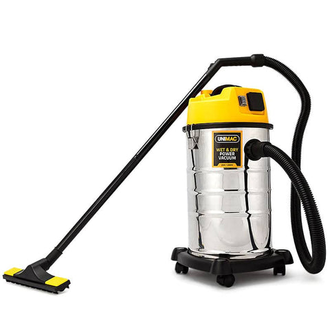darrahopens Tools > Power Tools UNIMAC 30L Wet and Dry Vacuum Cleaner Blower Bagless 2000W Drywall Vac