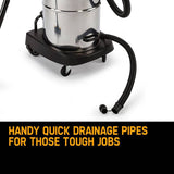 darrahopens Tools > Power Tools UNIMAC 60L Wet and Dry Vacuum Cleaner Bagless Industrial Grade Drywall Vac