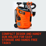 darrahopens Tools > Power Tools UNIMAC 740W HVLP Electric Paint Sprayer Gun - DIY Spray Station Tool