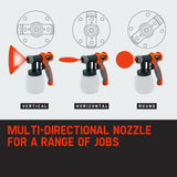 darrahopens Tools > Power Tools UNIMAC 740W HVLP Electric Paint Sprayer Gun - DIY Spray Station Tool