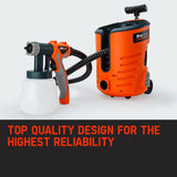 darrahopens Tools > Power Tools UNIMAC 740W HVLP Electric Paint Sprayer Gun - DIY Spray Station Tool