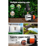 darrahopens Tools > Pumps Giantz 1500W High Pressure Garden Water Pump with Auto Controller