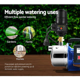 darrahopens Tools > Pumps Giantz 2300W High Pressure Garden Jet Water Pump with Auto Controller