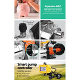 darrahopens Tools > Pumps Giantz 800W High Pressure Garden Water Pump with Auto Controller