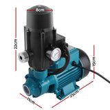 darrahopens Tools > Pumps Giantz Auto Peripheral Pump Clean Water Garden Farm Rain Tank Irrigation QB60