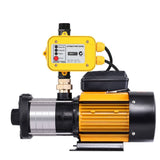darrahopens Tools > Pumps Giantz Multi Stage Water Pump Pressure Rain Tank Garden Farm House Irrigation 2000W Yellow Controller