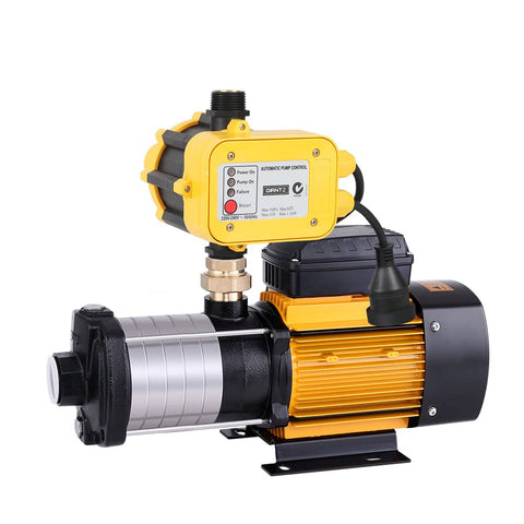 darrahopens Tools > Pumps Giantz Multi Stage Water Pump Pressure Rain Tank Garden Farm House Irrigation 2500W