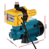 darrahopens Tools > Pumps Giantz Peripheral Pump Auto Controller Clean Water Garden Farm Rain Irrigation