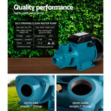darrahopens Tools > Pumps Giantz Peripheral Pump Clean Water Garden Boiler Car Wash Irrigation QB80