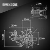 darrahopens Tools > Pumps Pressure Washer Pump 4000psi RSV4G40 AR Annovi Revereri suits most 9-13 HP