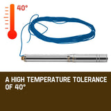 darrahopens Tools > Pumps Protege 1.5HP Submersible Bore Water Pump Deep Well Irrigation Stainless Steel