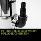 darrahopens Tools > Pumps PROTEGE 1500W Submersible Dirty Water Pump Bore Tank Well Steel Automatic Clean