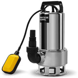 darrahopens Tools > Pumps PROTEGE 2000W Submersible Dirty Water Pump Bore Tank Well Steel Automatic