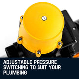 darrahopens Tools > Pumps Protege Multi Stage Water Pump High Pressure Rain Tank Garden Farm House