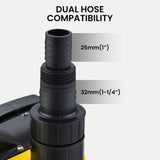 Darrahopens Tools > Pumps PROTEGE Tight Access Clean/Grey Water Submersible Sump Pump, Integrated Float Switch