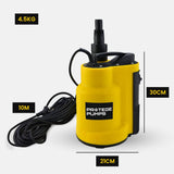 Darrahopens Tools > Pumps PROTEGE Tight Access Clean/Grey Water Submersible Sump Pump, Integrated Float Switch