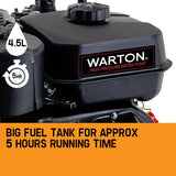darrahopens Tools > Pumps WARTON 8HP 1.5 1 Petrol High Pressure Water Transfer Pump Fire Irrigation
