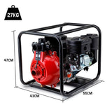 darrahopens Tools > Pumps WARTON 8HP 1.5 1 Petrol High Pressure Water Transfer Pump Fire Irrigation