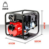 darrahopens Tools > Pumps Warton 8HP 3 Petrol Water Transfer Pump High Pressure Fire Fighting Irrigation