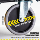 darrahopens Tools > Tools Storage Baumr-AG Parts Bin Trolley Service Utility Cart Storage Mobile Tool Workshop