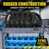 darrahopens Tools > Tools Storage Baumr-AG Parts Bin Trolley Service Utility Cart Storage Mobile Tool Workshop