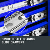 darrahopens Tools > Tools Storage BULLET 9 Drawer Tool Box Chest Mechanic Organiser Garage Storage Toolbox Set