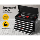 darrahopens Tools > Tools Storage Giantz 10-Drawer Tool Box Chest Cabinet Garage Storage Toolbox Black
