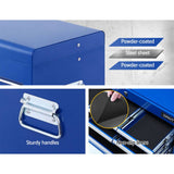 darrahopens Tools > Tools Storage Giantz 10-Drawer Tool Box Chest Cabinet Garage Storage Toolbox Blue