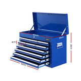 darrahopens Tools > Tools Storage Giantz 10-Drawer Tool Box Chest Cabinet Garage Storage Toolbox Blue
