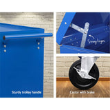darrahopens Tools > Tools Storage Giantz 14 Drawers Toolbox Chest Cabinet Mechanic Trolley Garage Tool Storage Box