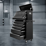 darrahopens Tools > Tools Storage Giantz 14 Drawers Toolbox Chest Cabinet Mechanic Trolley Garage Tool Storage Box