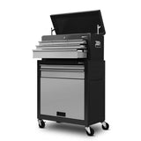 darrahopens Tools > Tools Storage Giantz 7 Drawer Tool Box Cabinet Chest Storage Garage Toolbox Organiser Set  Black and Grey