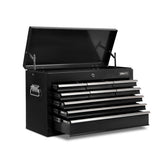 darrahopens Tools > Tools Storage Giantz 9 Drawer Mechanic Tool Box Cabinet Storage - Black