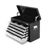 darrahopens Tools > Tools Storage Giantz 9 Drawer Mechanic Tool Box Cabinet Storage - Black & Grey