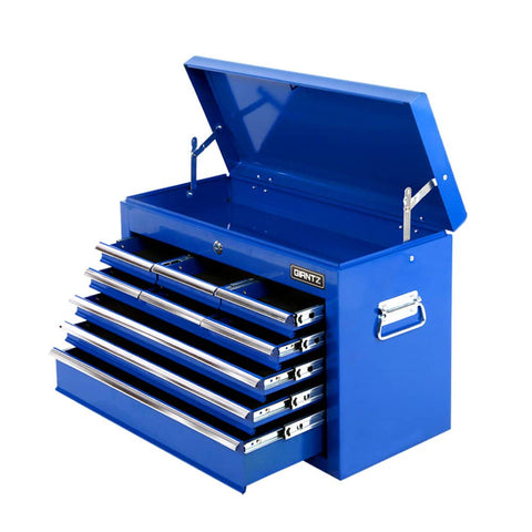 darrahopens Tools > Tools Storage Giantz 9 Drawer Mechanic Tool Box Cabinet Storage - Blue